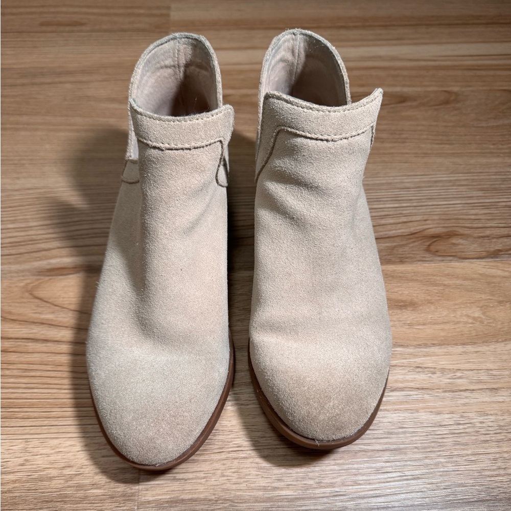 Sorel Tan Suede Ankle Boots